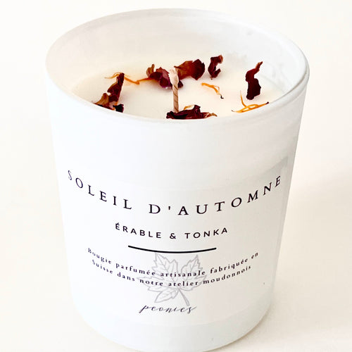 Soleil d’Automne - érable & Tonka 160g