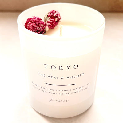 Tokyo - Thé vert & muguet 160g — Peonies Natural Care
