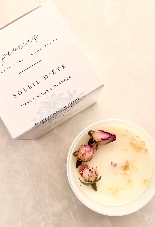 Soleil d'Été-Tiaré & Fleur d'oranger — Peonies Natural Care