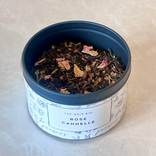 Thé Noir Rose Cannelle — Peonies Natural Care