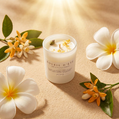Soleil d'Été-Tiaré & Fleur d’oranger 60g — Peonies Natural Care