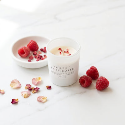 Sorbet Framboise 60g — Peonies Natural Care