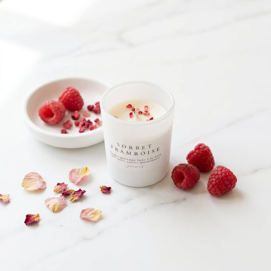 Sorbet Framboise 60g — Peonies Natural Care