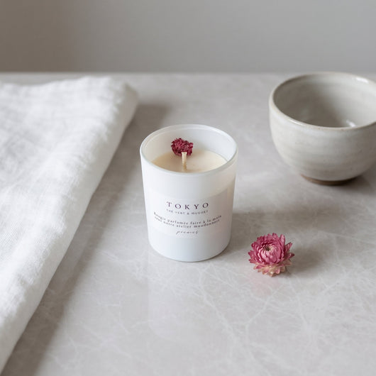 Tokyo - Thé vert & muguet 60g — Peonies Natural Care