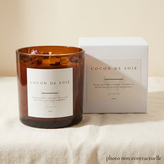 Bougie 650g — Peonies Natural Care