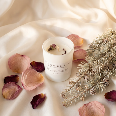 Cocon de Soie - Rose & Bois de Cèdre Blanc 60g — Peonies Natural Care