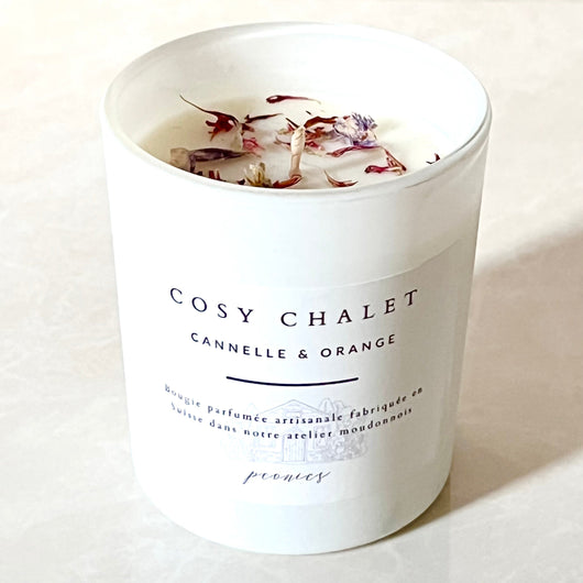 Cosy Chalet - cannelle & orange 160g — Peonies Natural Care