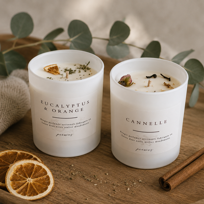 DUO CHALEUREUX - eucalyptus orange & cannelle