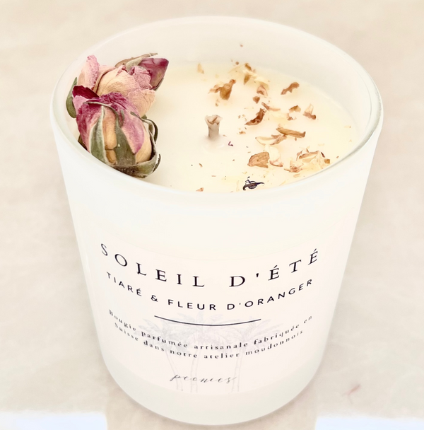 Soleil d'Été-Tiaré & Fleur d'oranger — Peonies Natural Care