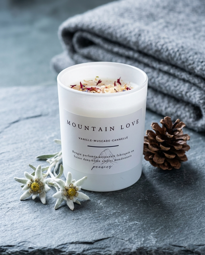 Mountain Love - vanille, muscade & cannelle 160g — Peonies Natural Care
