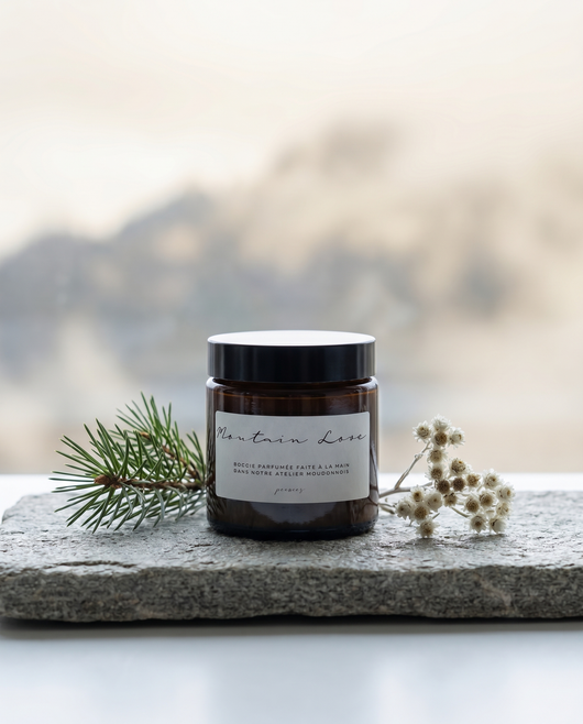 Mountain Love - vanille, muscade & cannelle 90g — Peonies Natural Care