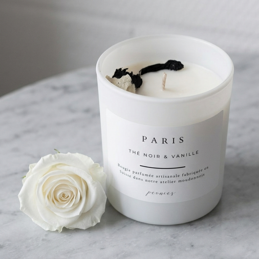 Paris - thé noir & vanille — Peonies Natural Care