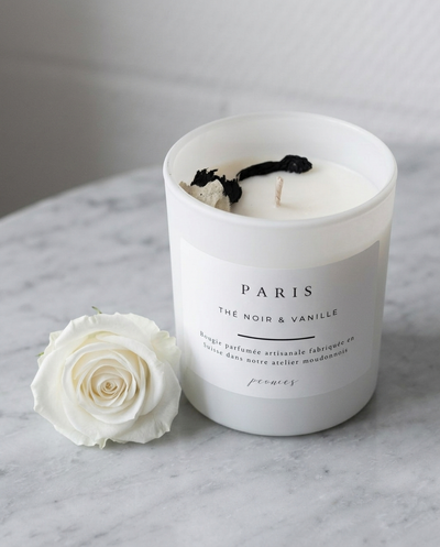 Paris - thé noir & vanille 160g — Peonies Natural Care