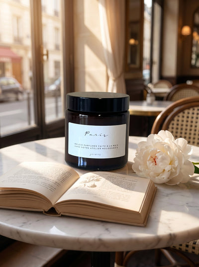 Paris - thé noir & vanille 90g — Peonies Natural Care