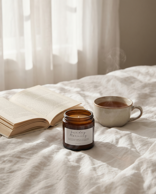 Sunday Morning - noisette & chocolat 90g — Peonies Natural Care