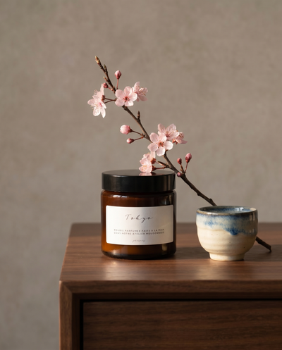 Tokyo - Thé vert & muguet 90g — Peonies Natural Care