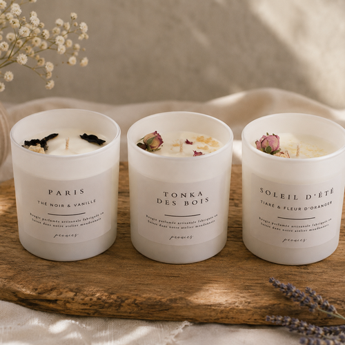 Set à composer – Trio bougies 160 g