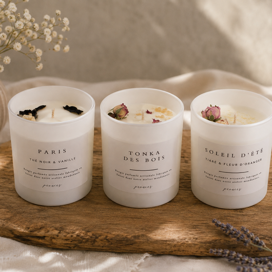 Set à composer – Trio bougies 160 g