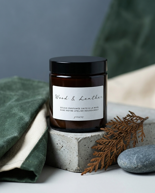 Wood & Leather 90g